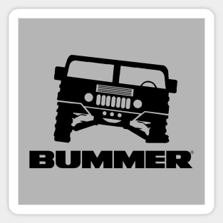 Bummer Funny Epic Fail Car Military Vehicle Logo Parody Gift For Car Lovers Sticker